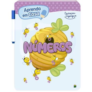 Imagem de Livro - Aprenda em Casa Escreva e Apague: Números