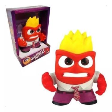 Imagem de Boneco Raiva de Vinil Divertidamente 2 Original Lider Brinquedos
