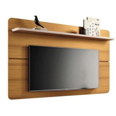 Imagem de Painel Suspenso Curv Sala TV até 70" Pol com Prateleira - HB Móveis, C