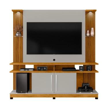 Imagem de Home Estante Sala Para TV de até 60 Polegadas York com LED - Móveis Be