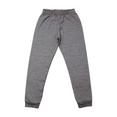 Imagem de Calça Moletom Infantil Flanelada Lisa com Punho 10 ao 16 - Kyly-Masculino