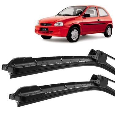 Imagem de Par Palheta Limpador ParaBrisa Corsa 1994 95 96 97 98 99 00 01 02 Sili