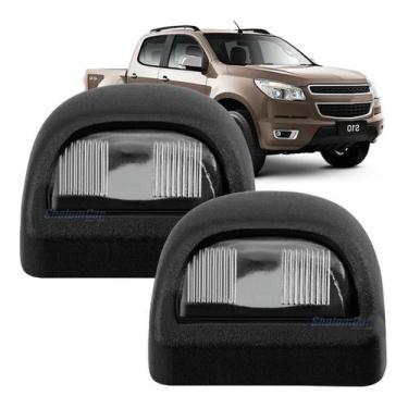 Imagem de Par Lanterna Placa S10 Nova 2013 2014 2015 2016 Luz Placa    - SHALOMC