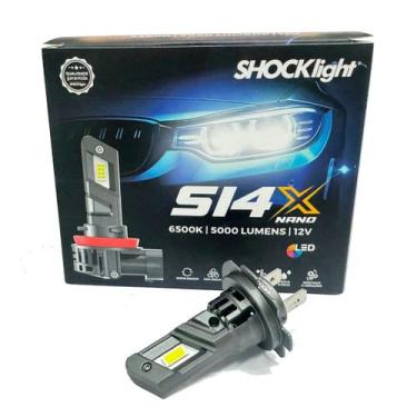 Imagem de Lâmpada LED H7 6000K para Farol de Motos 4200Lm - SHOCKLIGHT