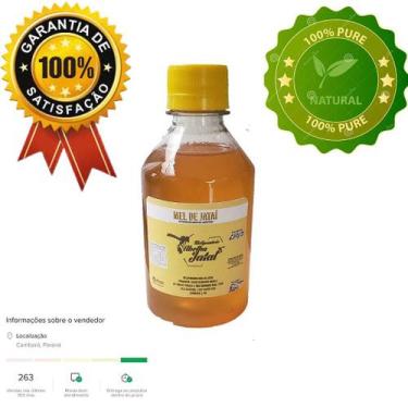 Imagem de Mel de Uruçu Amarela - 250ml/350g - Mel 100% Puro e Artesanal - Melipo