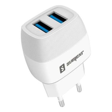 Imagem de Carregador Tomada Universal 2 Portas Usb Rápido 5v 3.1a - SUMEXR