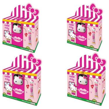 Imagem de Hello Kitty Carmed Protetor Labial Torta De Maça Kit C/4