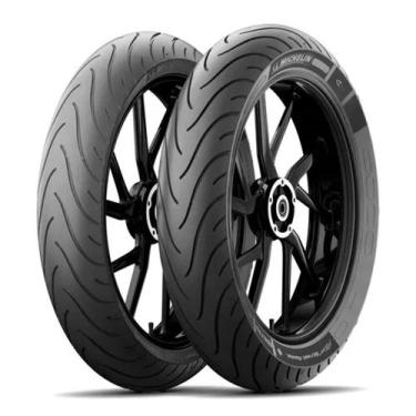 Imagem de Par Pneu 120/70-17 + Pneu 160/60-17 Michelin Pilot Street R