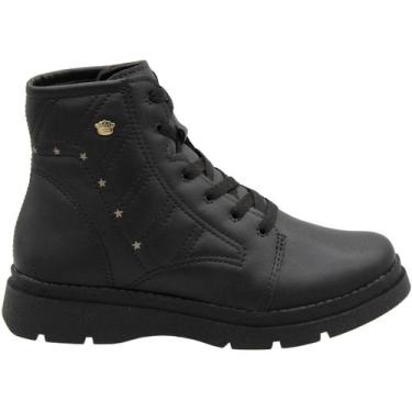 Imagem de Bota Infantil Almeria Pink Cats Menina, Preto, 31