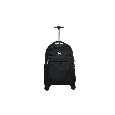 Imagem de Mochila com Carrinho Executiva Mala com 4 Rodas e com Giro 360º-Unissex
