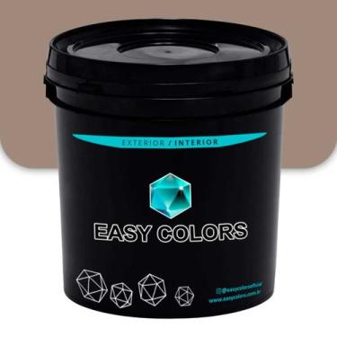 Imagem de Tinta Acrílica Easy Colors Standard Rende Muito Fosca 4,2L -, Camurça