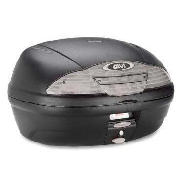 Imagem de Baú Givi Monolock Simply 45Litros Bauleto Moto Fumê Vermelho, Fumê
