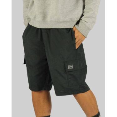 Imagem de Bermuda DR7 Street Cargo New Classic Tactel - Preto, G5