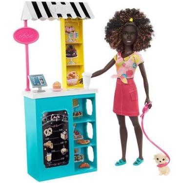 Imagem de Boneca Barbie Profissões Barbie Barraca de Doces Mattel