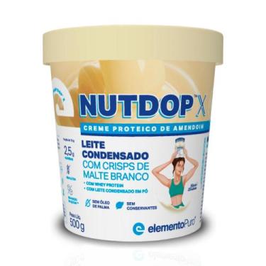 Imagem de Pasta de amendoim proteica - NUTDOP - Elemento Puro, Leite condensado 