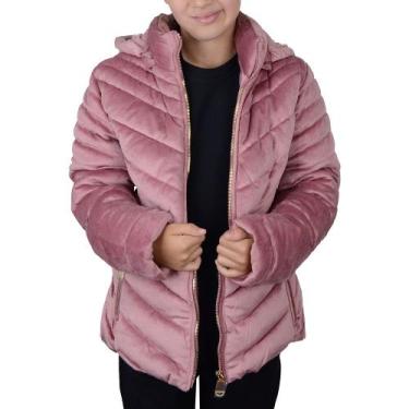 Imagem de Jaqueta Infantil Feminina Facinelli Pixe Love Peluciada Rosa - 840028,