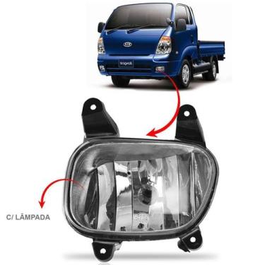 Imagem de Farol auxiliar kia bongo 2006 a 2012 lado esquerdo - MOTORS VANS