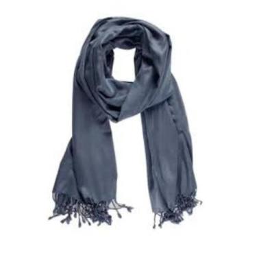 Imagem de Cachecol Echarpe Pashmina Lenço Xale Manta Lisa Moda - Loja da Índia, 
