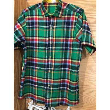 Imagem de Camisa xadrez  feito a mão - Theo Brasil fabricacão próprio