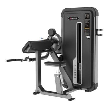 Imagem de Máquina de Musculação para Bíceps e Tríceps Pro Dual TTDS4042 Preto com Estofamento de Alta Densidade Kikos