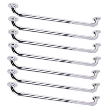 Imagem de Barra de Apoio Alca 80cm kit 7 Uni Acessibilidade Idoso Cadeirante Def