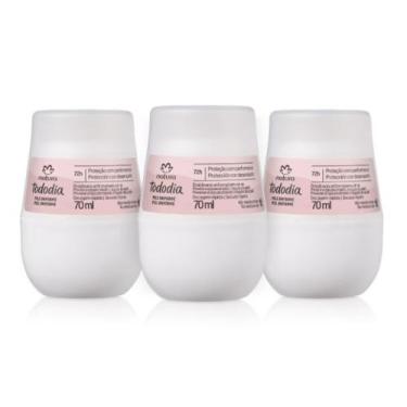 Imagem de Kit Desodorante Antitranspirante Roll-on Tododia Pele Uniforme (3 unid