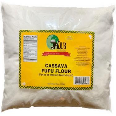 Imagem de Farinha de Fufu de Mandioca Kumkum 1585 g Mercearia Africana