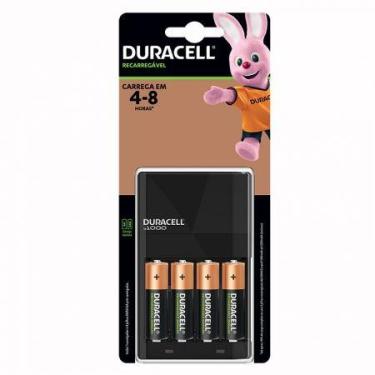 Imagem de Carregador de pilhas AA/AAA com 4 pilhas - Duracell
