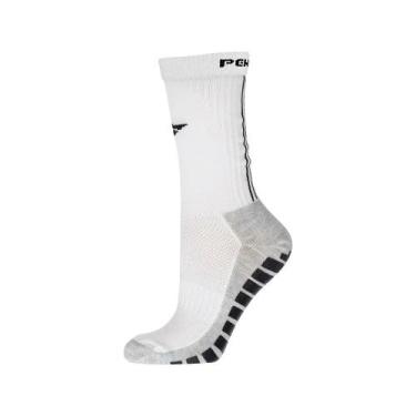 Imagem de Meia Penalty Grip, Branco, 33-38