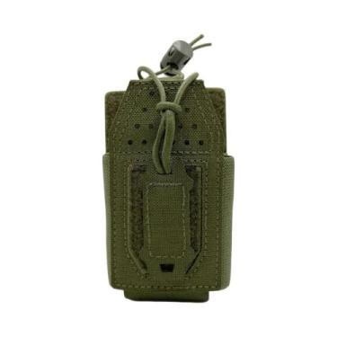 Imagem de Bolsa Tática Universal Para Rádio Com Montagem Molle E Corda Elástica 