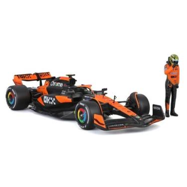 Imagem de Miniatura Fórmula 1 McLaren MCL38 - 81 O. Piastri c/ Figura -  4 Lando
