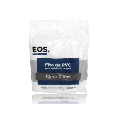 Imagem de Kit de Fita PVC EOS Branca para Instalação de Split 10m x 0,10m - 10 U