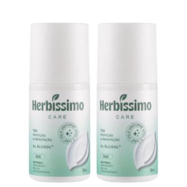 Imagem de Kit 2 Desodorante Roll-On Herbíssimo Neutro 50ml - Dana