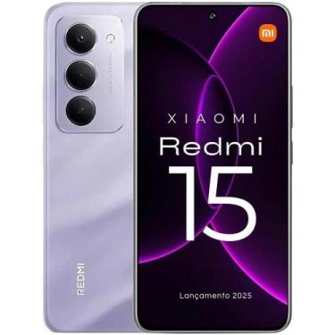 Imagem de Xiaomi Redmi 15 Lançamento 2025 Tela 144Hz 50MP camera IA integrada 12