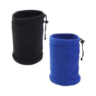 Imagem de Cachecol De Inverno Infantil Em Fleece Polar Com Cordão Ajustável, Cap