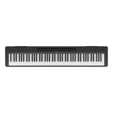 Imagem de Piano Digital Portátil P 145BT B Preto 88 Teclas Sensitivas Bluetooth 