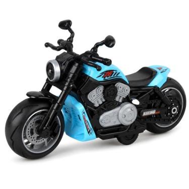 Imagem de Moto De Brinquedo Power Cruiser Infantil A Fricção Interativo Presente