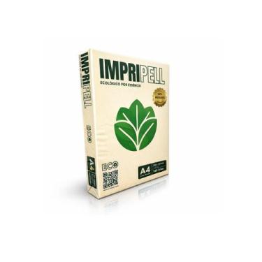 Imagem de Caixa 10 Unidades Papel Sulfite A4 Reciclado Impripell 75g