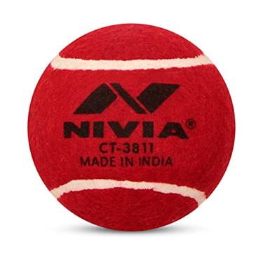 Imagem de Nivia Bola dura de tênis Cricket vermelho pesado