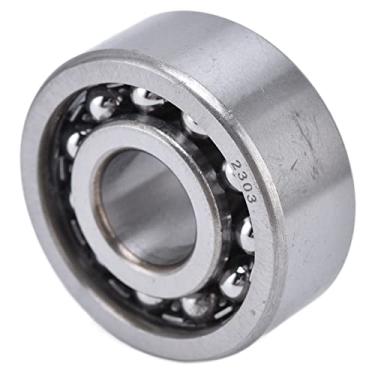 Imagem de Rolamento de esferas de autoalinhamento, 4 unidades de rolamentos de esferas radiais precisos Mute de velocidade rápida para máquinas de engenharia para motor para máquinas de torno(2303)