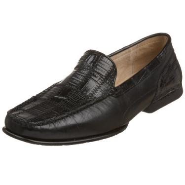 Imagem de Stacy Adams Sapato masculino Ailey Moc Toe costurado à mão, Preto, 11.5