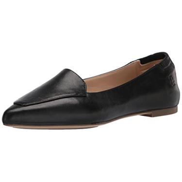 Imagem de Hush Puppies Mocassim feminino Hazel Pointe, Couro preto, 7.5