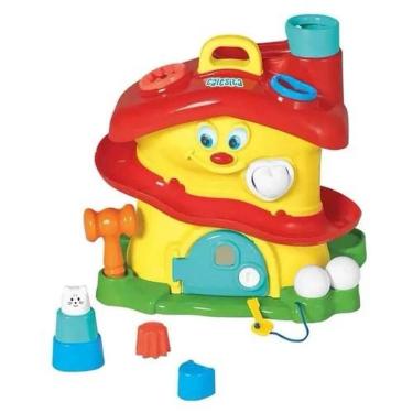 Imagem de Brinquedo Infantil Activity House Ta Te Ti Calesita