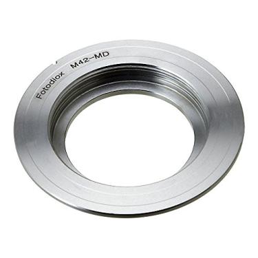 Imagem de Adaptador de montagem de lente Fotodiox, M42 (parafuso de rosca 42mm x1) para câmera de montagem Minolta SR, MC, MD para Minolta SR-T 101, x370, x570, x700, XD-7, XD-5,