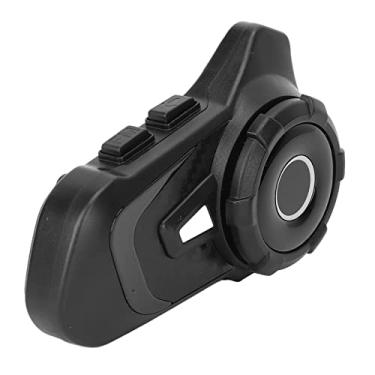 Imagem de Fone de ouvido para intercomunicador de motocicleta, fone de ouvido para capacete de motocicleta de intercomunicador de 800 m para intercomunicador de voz para motociclista