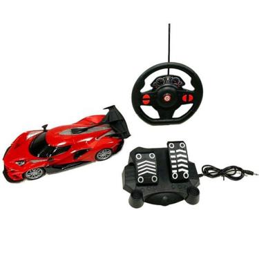 Imagem de Carrinho Racing Control Thunder Com Pedal Vermelho Multikids