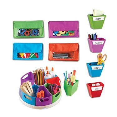 Imagem de Learning Resources Create-a-Space Storage Bundle, Home School Set, Classroom Accessories, Ages 3+