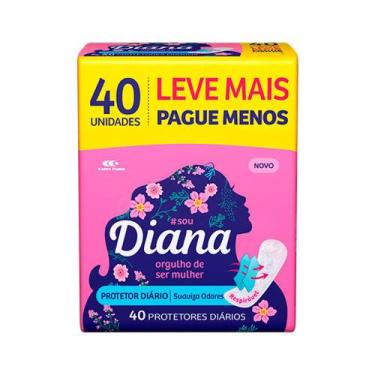 Imagem de Protetor Diário Diana 40 Und