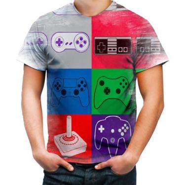 Imagem de Camisa Camiseta Personalizada Video Games Retrô Hd 01 - Estilo Kraken