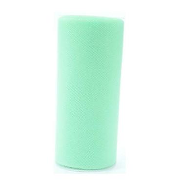 Imagem de Tecido de tule – 15 cm de largura x 25 metros, Hortelã, 6 Inch x 25 yards
